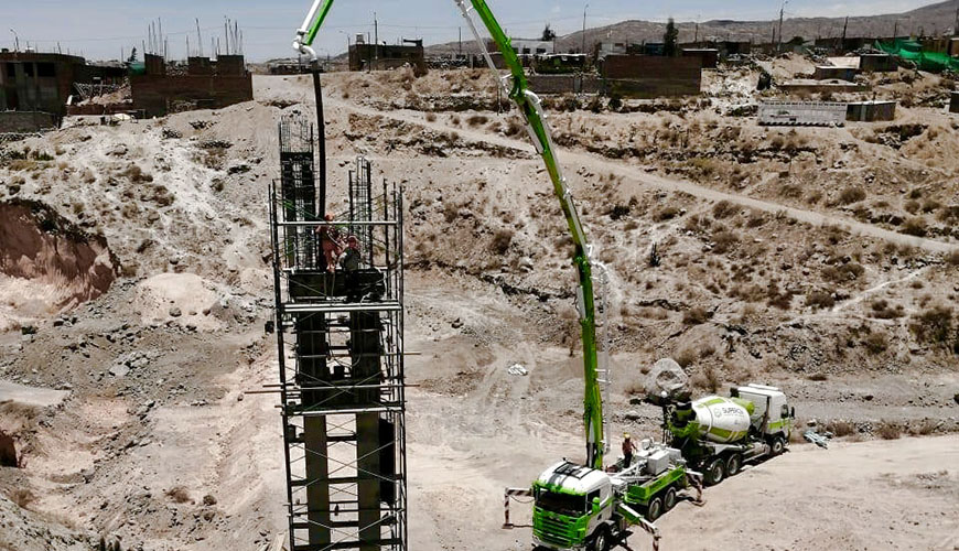 Proyecto de Baseado de Concreto de Torre de Comunicación